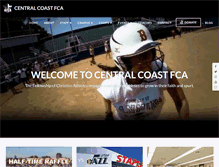 Tablet Screenshot of centralcoastfca.org
